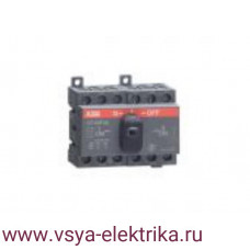 Рубильник ABB 3п 63А реверсивный без рукоятки, 1SCA105338R1001.
