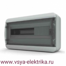 ЩИТ РАСПРЕДЕЛИТЕЛЬНЫЙ НАВЕСНОЙ TEKFOR B IP65 НА 18 МОДУЛЕЙ С ПРОЗРАЧНОЙ ЧЕРНОЙ ДВЕРЦЕЙ ЩИТ РАСПРЕДЕЛИТЕЛЬНЫЙ НАВЕСНОЙ TEKFOR B IP65 НА 18 МОДУЛЕЙ С ПРОЗРАЧНОЙ ЧЕРНОЙ ДВЕРЦЕЙ