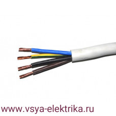 Провод соединительный ПВС 4х1.5 ТУ, (100м)