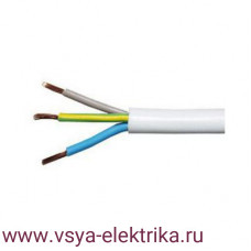 Провод соединительный ПВС 3х0.75 ТУ, (100м)