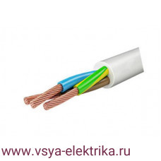 Провод соединительный ПВС 3х0.75 ГОСТ, (100м)